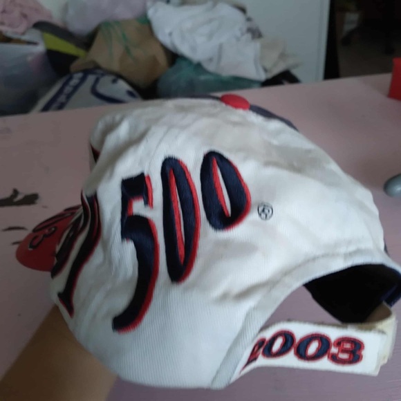 2003 VINTAGE RACING INDIANAPOLIS Indy 500 Race HAT EMBROIDERED LOGO Worn Racecar - Picture 6 of 10